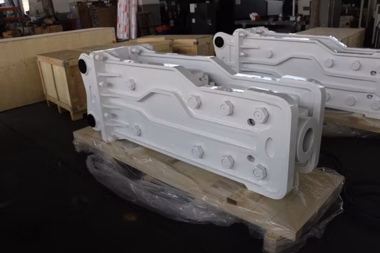 유압 굴삭기 파는 사람 하드 록 드릴 백호 로더 화살촉 질소 스톤 휴대용 스키드 스티어 하이드로 임팩트 페커 콘크리트 포장 도로 차단기